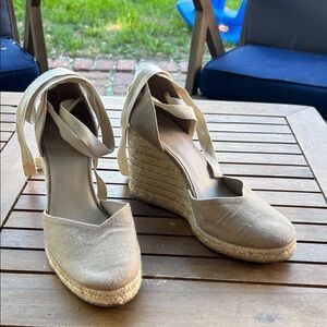 Reformation wedge espadrilles